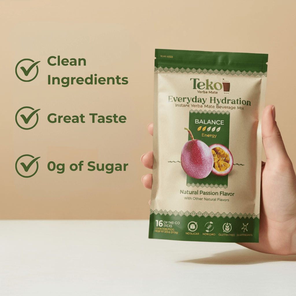 Passion Fruit Balance - Teko - Yerba Mate - Passion Fruit Balance