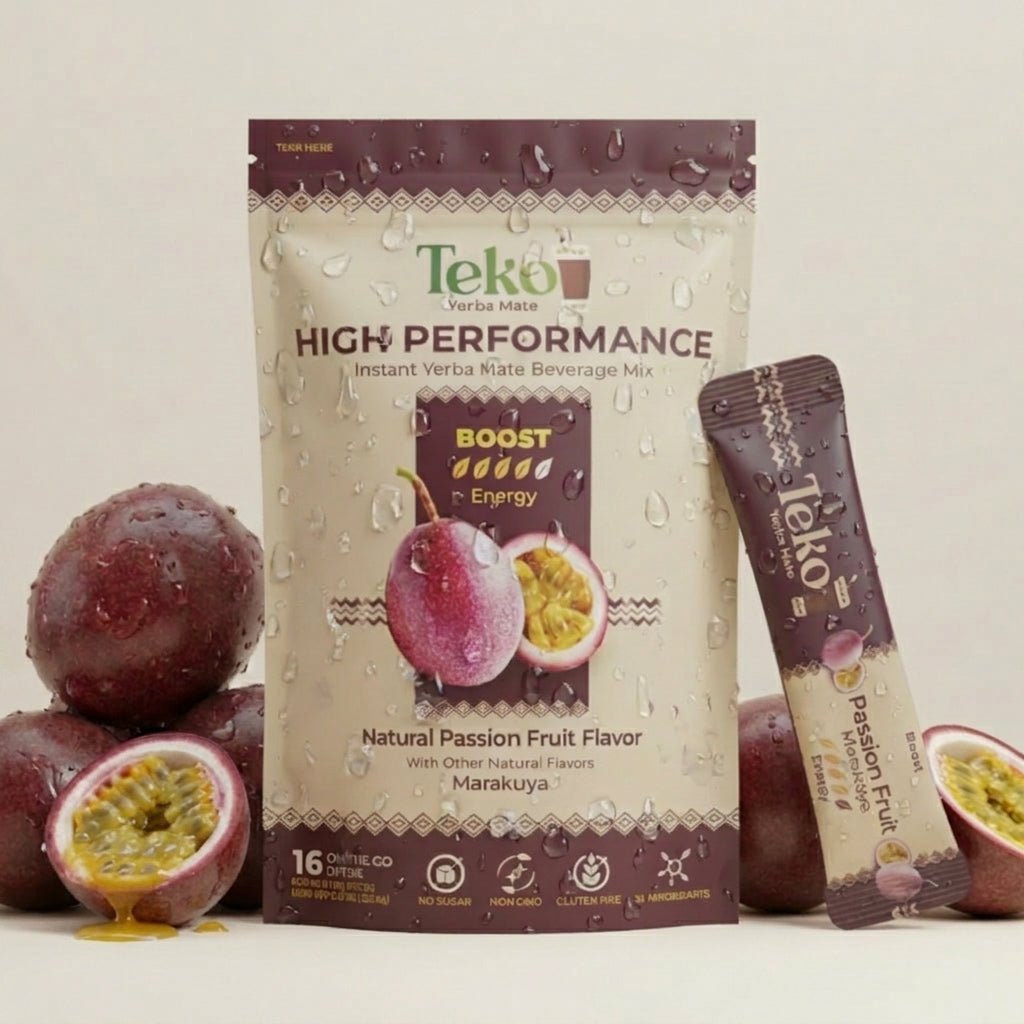 Passion Fruit Boost - Teko - Yerba Mate - Passion Fruit Boost