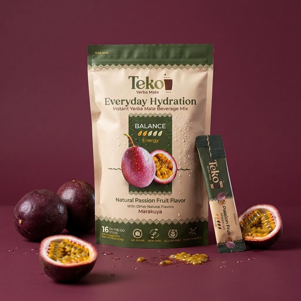 Passion Fruit - Teko - Yerba Mate - Passion Fruit