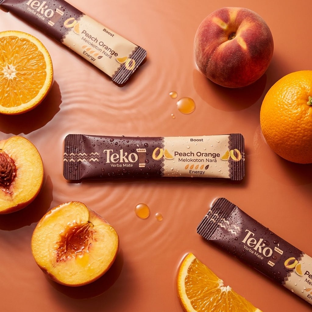 Peach Orange Boost - Teko - Yerba Mate - Peach Orange Boost