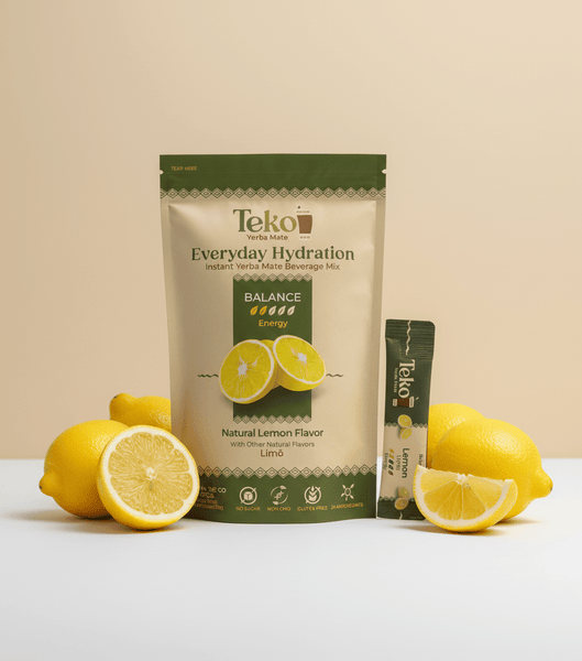 Lemon Yerba Mate Hydration Mix | Teko Balance – Teko - Yerba Mate