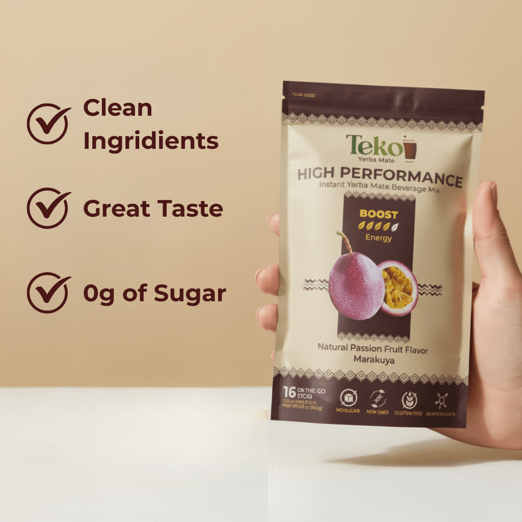 Passion Fruit Boost - Teko - Yerba Mate - Passion Fruit Boost