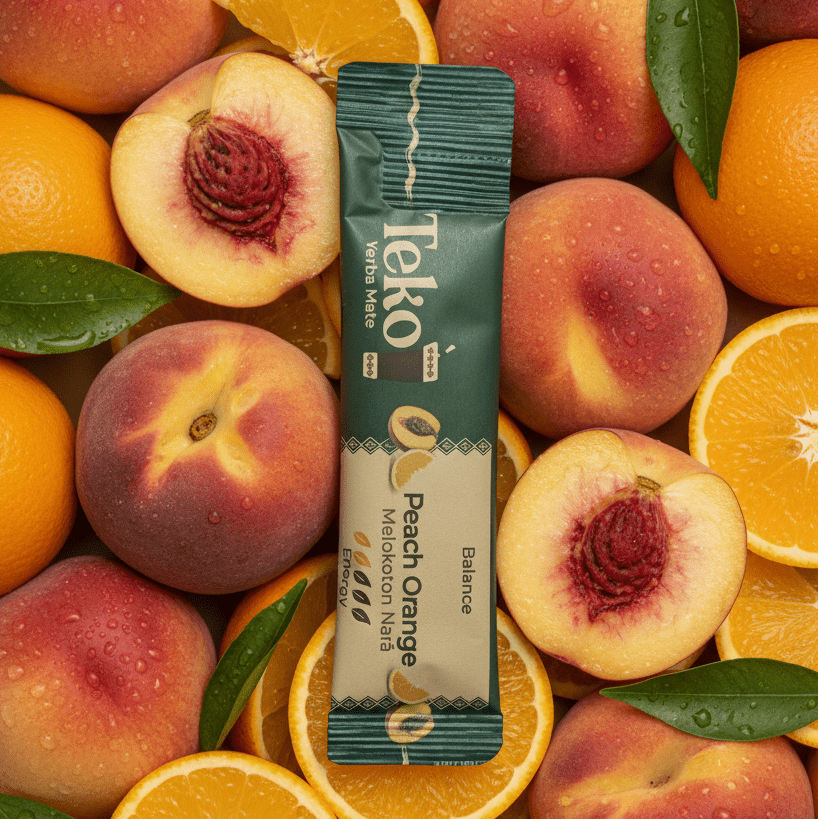 Peach Orange Balance - Teko - Yerba Mate - Peach Orange Balance