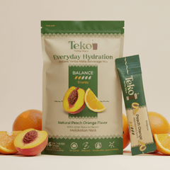 Peach Orange Balance - Teko - Yerba Mate - Peach Orange Balance