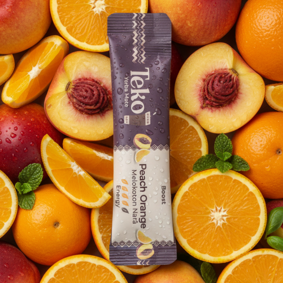 Peach Orange Boost - Teko - Yerba Mate - Peach Orange Boost