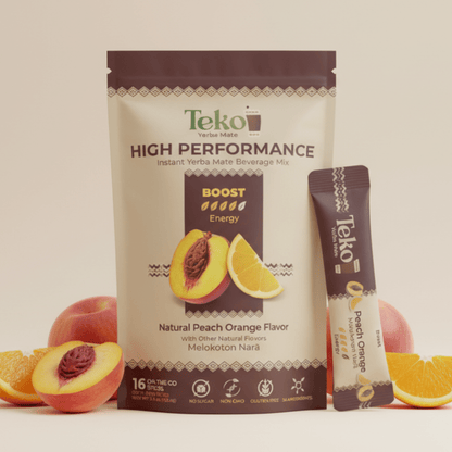 Peach Orange Boost - Teko - Yerba Mate - Peach Orange Boost